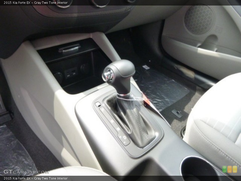 Gray Two Tone Interior Transmission for the 2015 Kia Forte EX #94715160