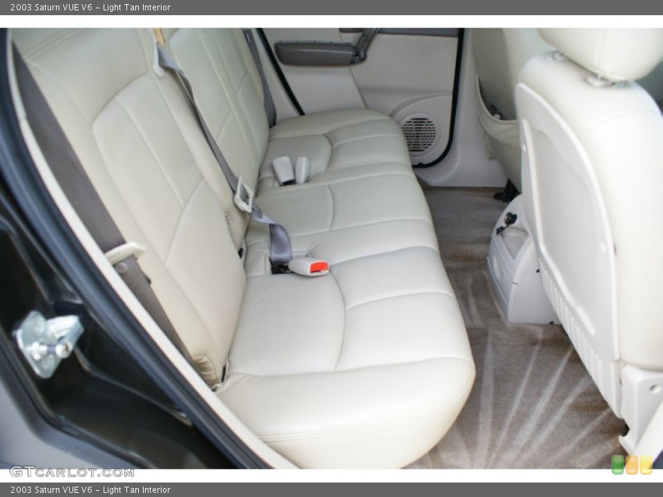 Light Tan Interior Rear Seat for the 2003 Saturn VUE V6 #94715347
