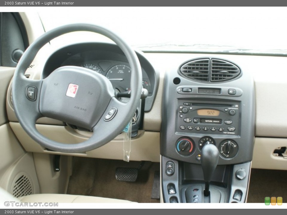 Light Tan Interior Dashboard for the 2003 Saturn VUE V6 #94715499