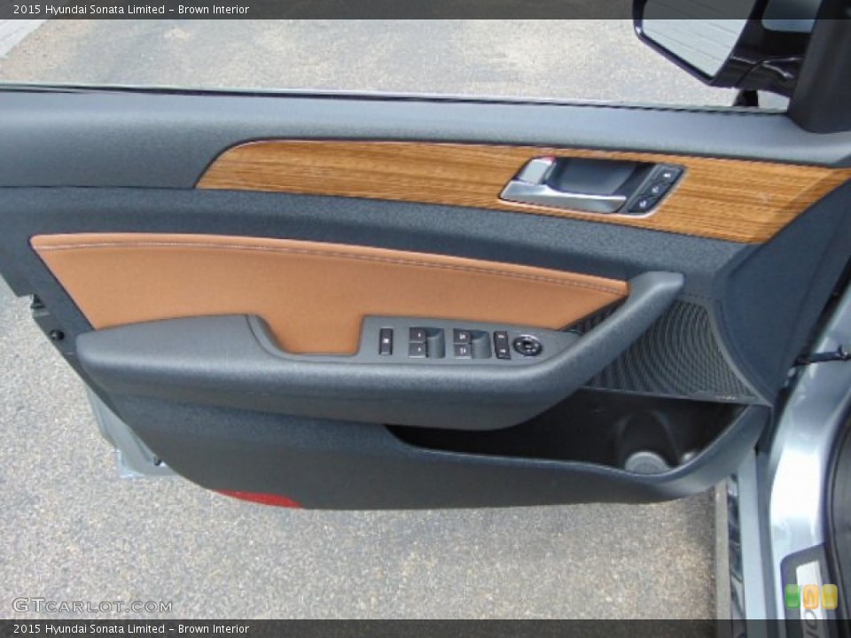Brown Interior Door Panel for the 2015 Hyundai Sonata Limited #94716407
