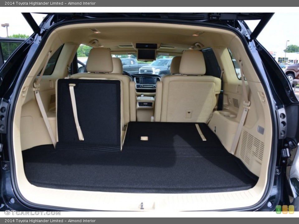 Almond Interior Trunk for the 2014 Toyota Highlander Limited #94721447