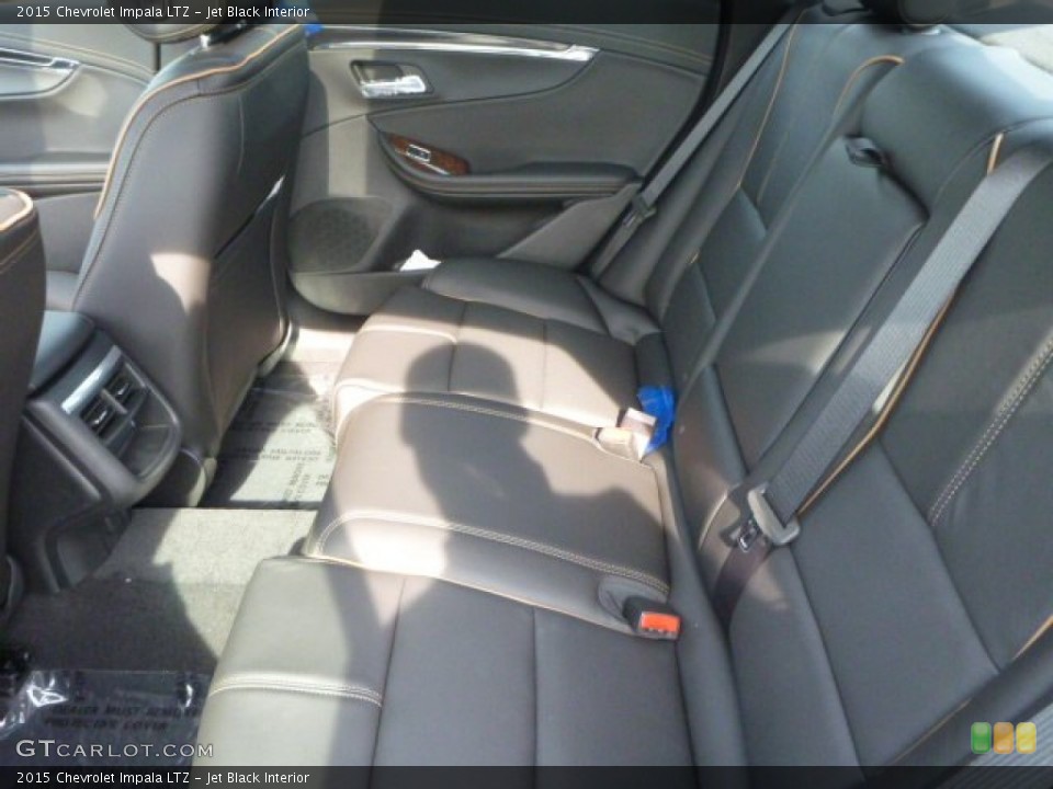 Jet Black Interior Rear Seat for the 2015 Chevrolet Impala LTZ #94726668