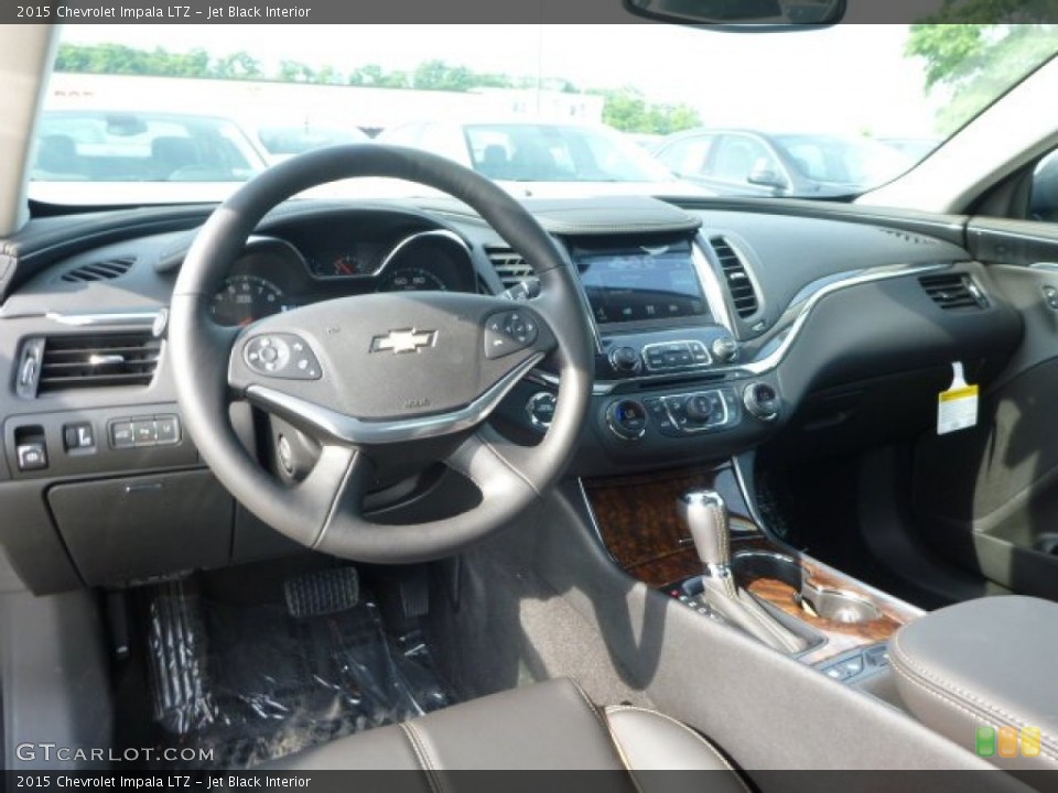 Jet Black 2015 Chevrolet Impala Interiors