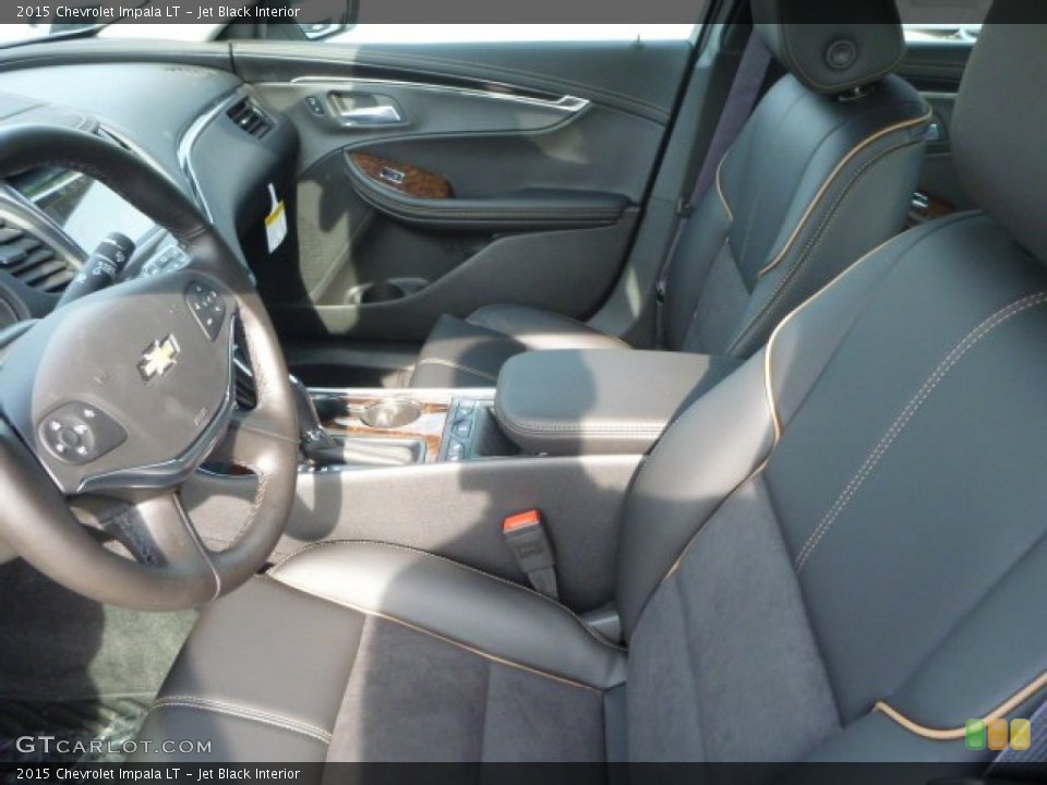 Jet Black Interior Front Seat for the 2015 Chevrolet Impala LT #94726794