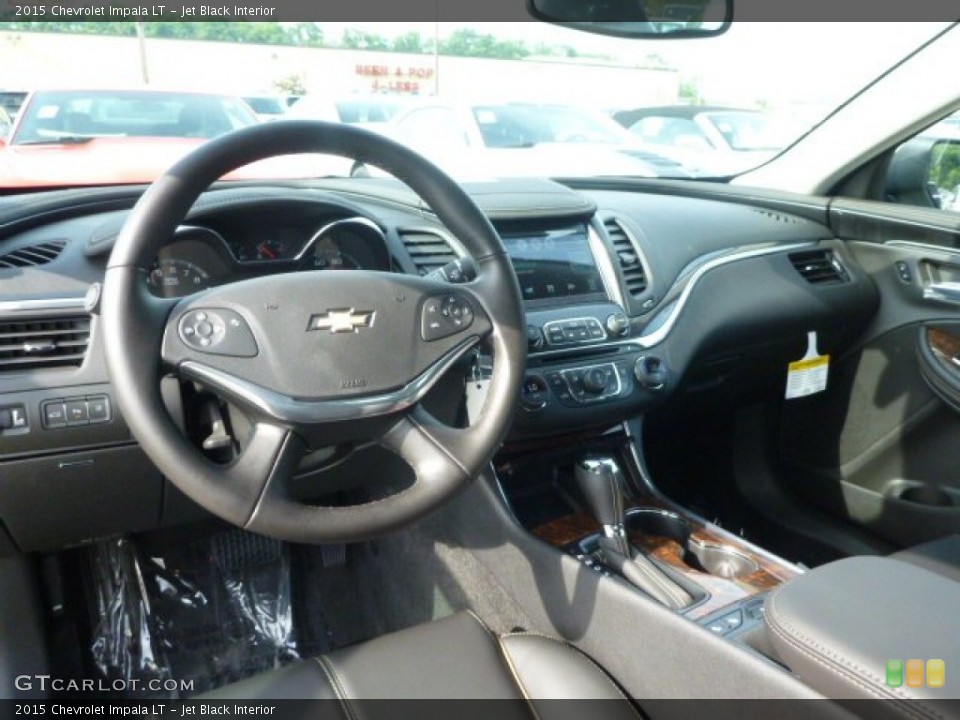 Jet Black Interior Dashboard for the 2015 Chevrolet Impala LT #94726807