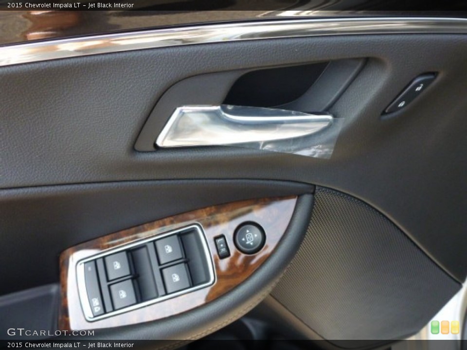 Jet Black Interior Controls for the 2015 Chevrolet Impala LT #94726815