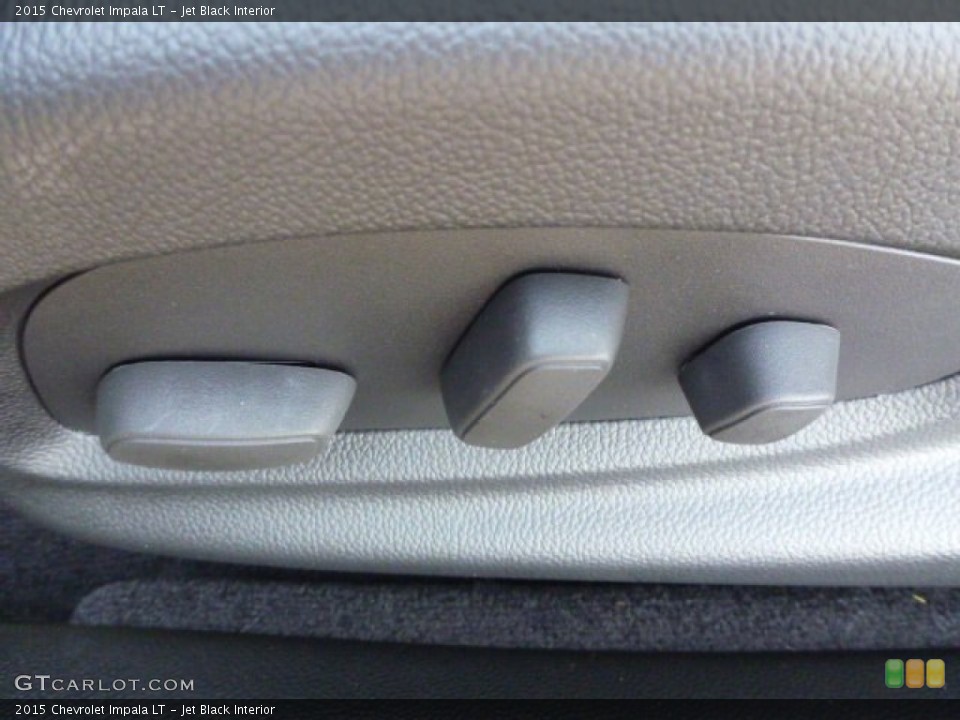 Jet Black Interior Controls for the 2015 Chevrolet Impala LT #94726827