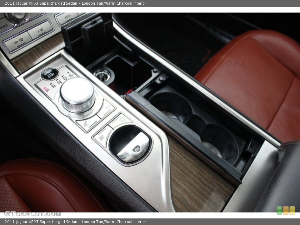 London Tan/Warm Charcoal Interior Transmission for the 2011 Jaguar XF XF Supercharged Sedan #94727565