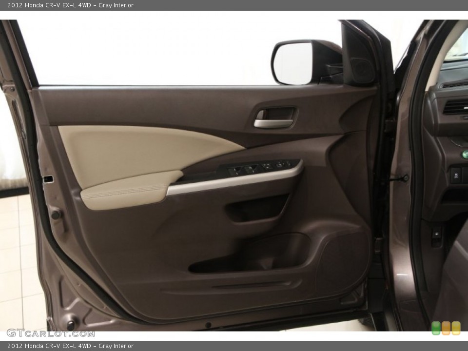 Gray Interior Door Panel for the 2012 Honda CR-V EX-L 4WD #94732795