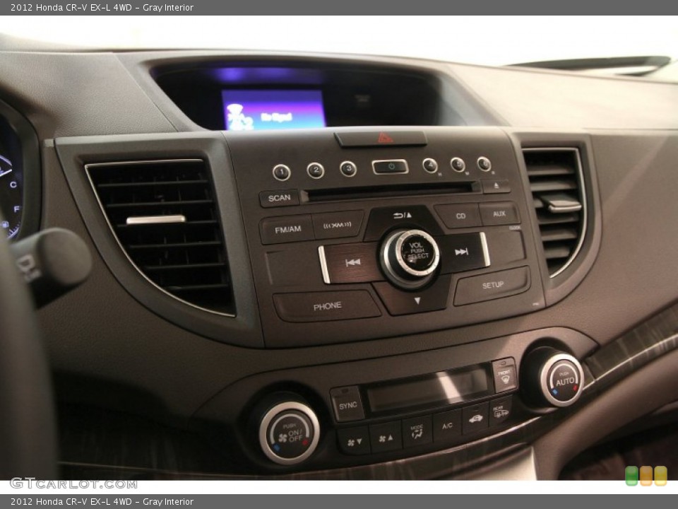 Gray Interior Controls for the 2012 Honda CR-V EX-L 4WD #94732861