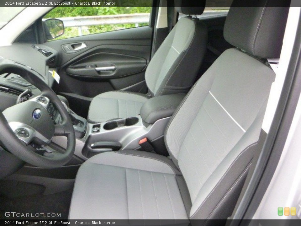 Charcoal Black Interior Front Seat for the 2014 Ford Escape SE 2.0L EcoBoost #94733767