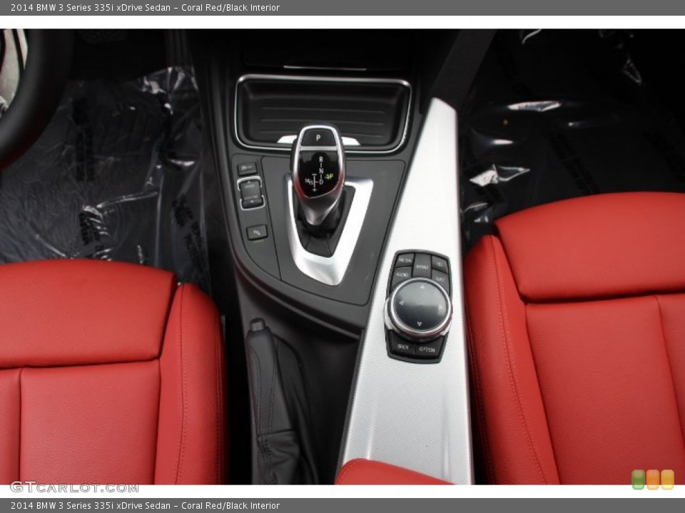 Coral Red/Black Interior Transmission for the 2014 BMW 3 Series 335i xDrive Sedan #94734883