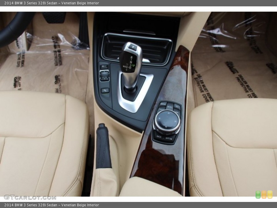 Venetian Beige Interior Transmission for the 2014 BMW 3 Series 328i Sedan #94735564