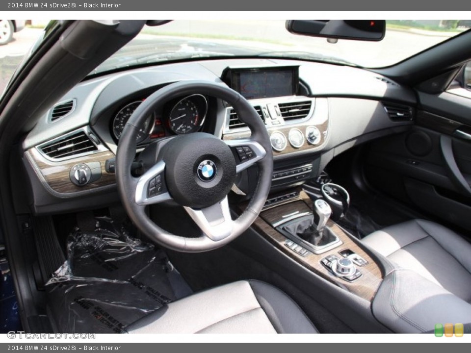 Black 2014 BMW Z4 Interiors