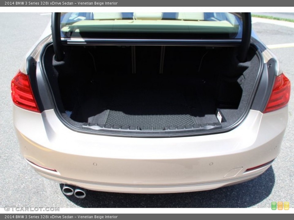 Venetian Beige Interior Trunk for the 2014 BMW 3 Series 328i xDrive Sedan #94740691
