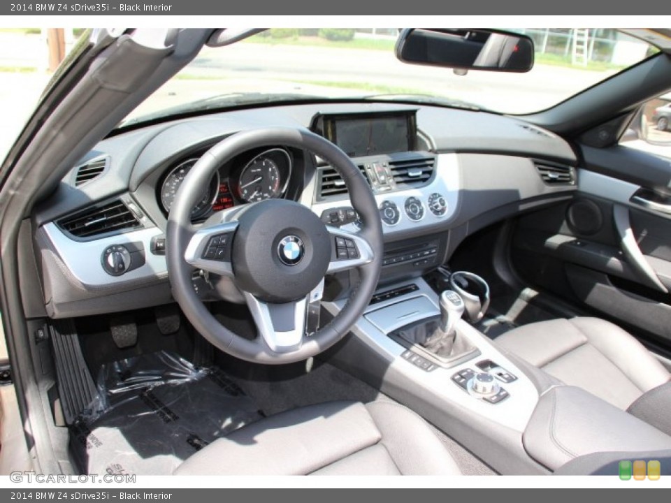 Black Interior Photo for the 2014 BMW Z4 sDrive35i #94742590