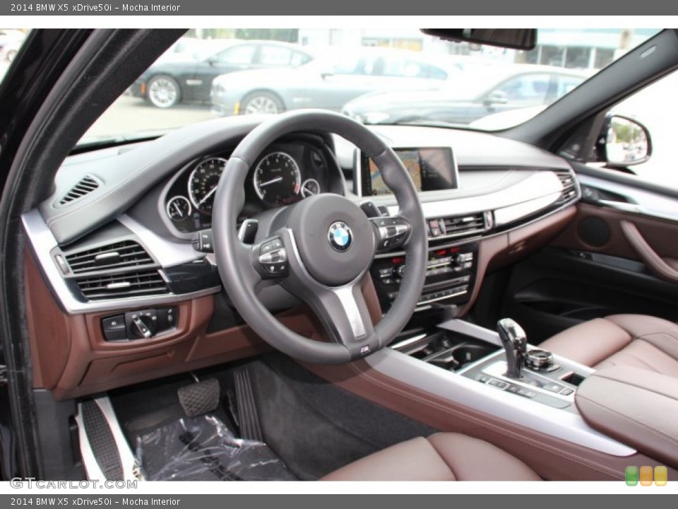 Mocha 2014 BMW X5 Interiors