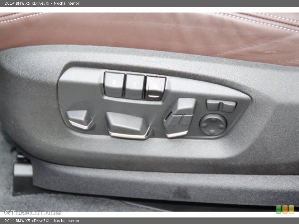 Mocha Interior Controls for the 2014 BMW X5 xDrive50i #94744723