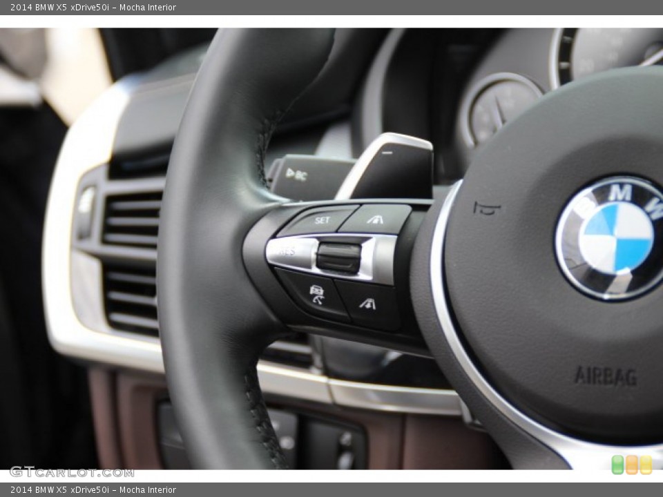 Mocha Interior Controls for the 2014 BMW X5 xDrive50i #94744827
