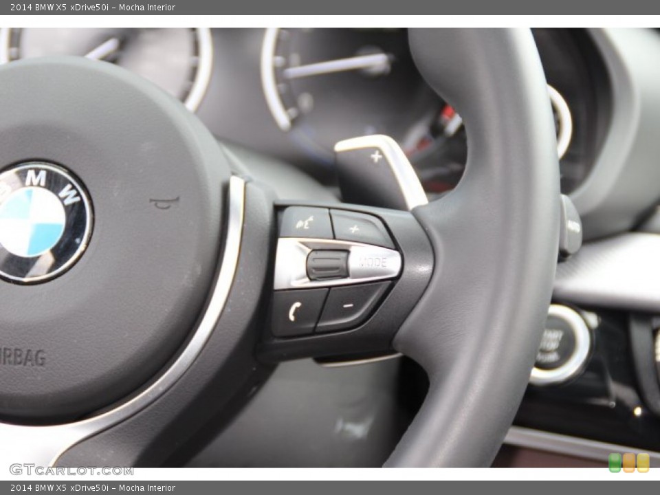 Mocha Interior Controls for the 2014 BMW X5 xDrive50i #94744843