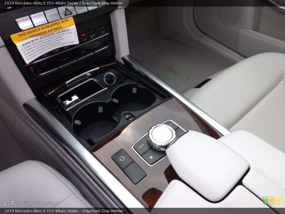 Gray/Dark Gray Interior Controls for the 2014 Mercedes-Benz E 350 4Matic Sedan #94746415