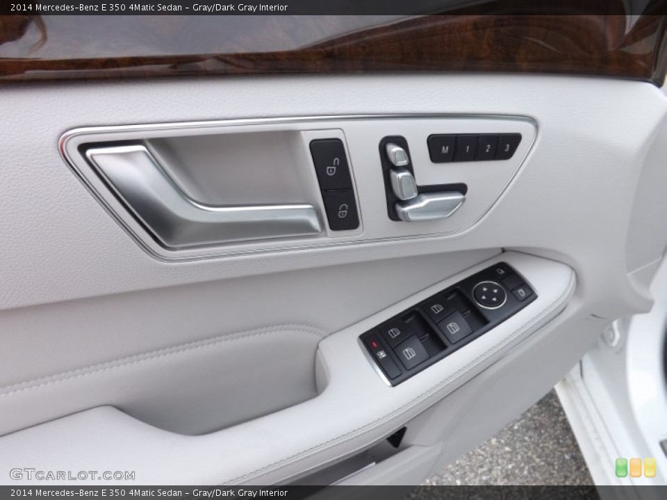 Gray/Dark Gray Interior Door Panel for the 2014 Mercedes-Benz E 350 4Matic Sedan #94746544