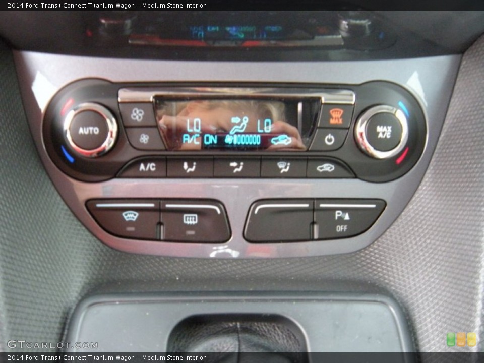 Medium Stone Interior Controls for the 2014 Ford Transit Connect Titanium Wagon #94748632