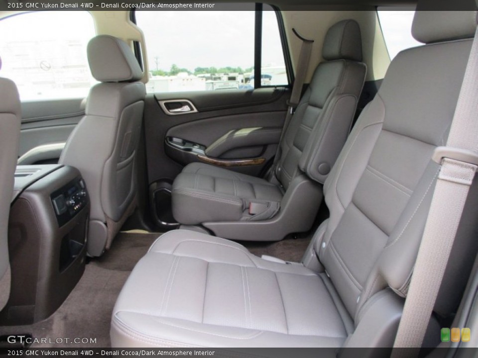 Denali Cocoa/Dark Atmosphere Interior Rear Seat for the 2015 GMC Yukon Denali 4WD #94751850
