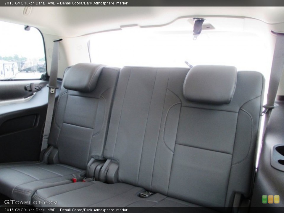 Denali Cocoa/Dark Atmosphere Interior Rear Seat for the 2015 GMC Yukon Denali 4WD #94752130