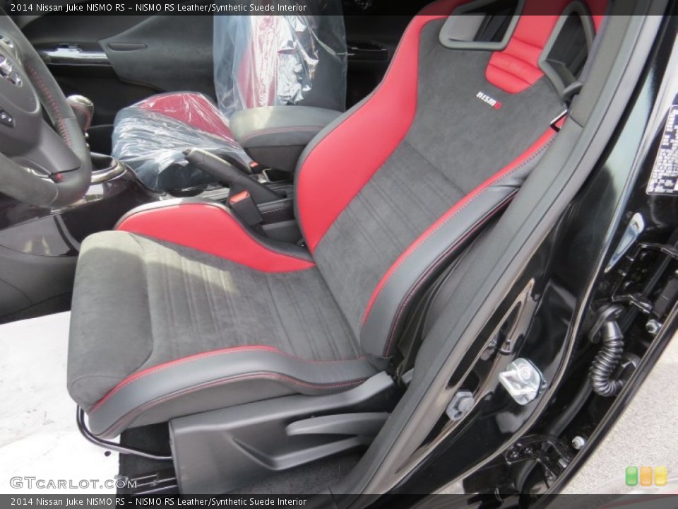 NISMO RS Leather/Synthetic Suede Interior Front Seat for the 2014 Nissan Juke NISMO RS #94752688