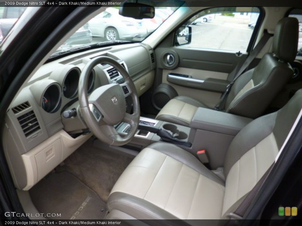 Dark Khaki/Medium Khaki 2009 Dodge Nitro Interiors