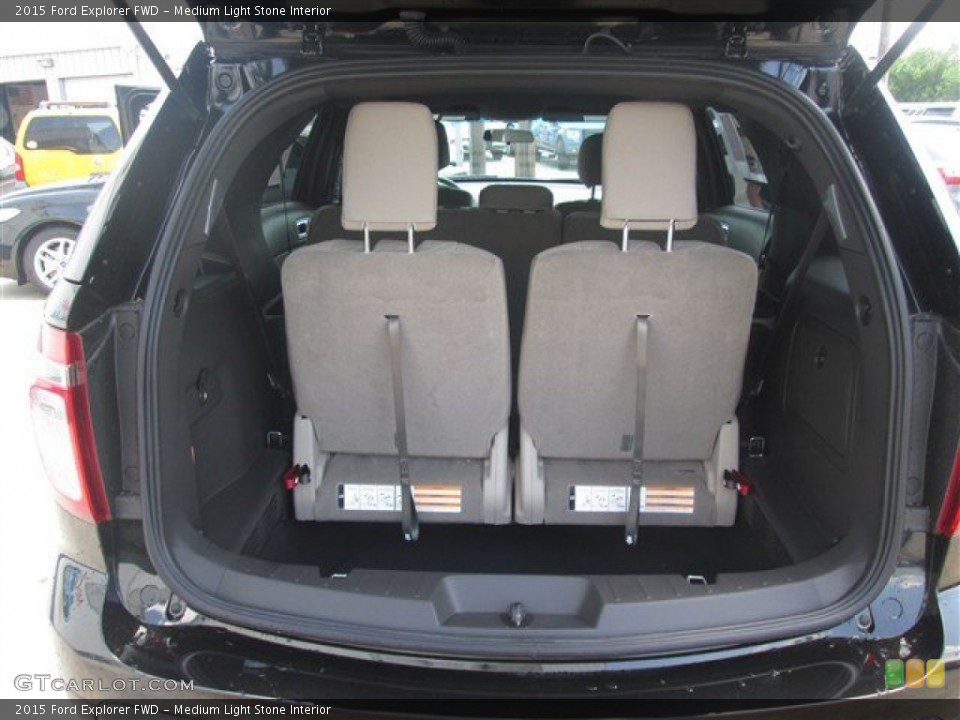 Medium Light Stone Interior Trunk for the 2015 Ford Explorer FWD #94758751