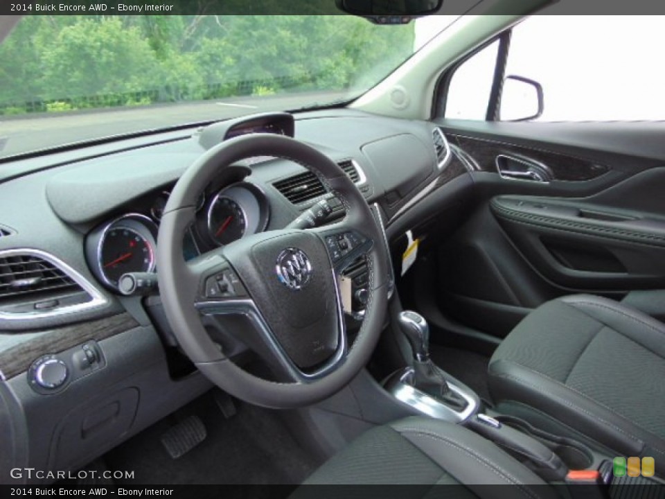 Ebony Interior Photo for the 2014 Buick Encore AWD #94759285