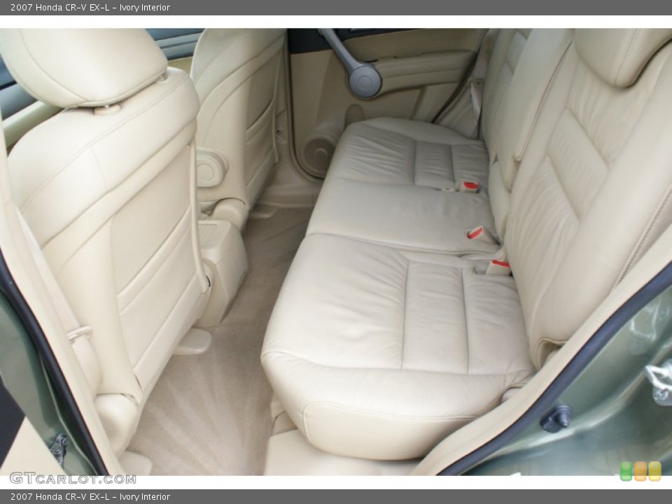 Ivory Interior Rear Seat for the 2007 Honda CR-V EX-L #94764736
