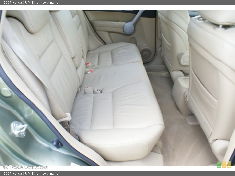 Ivory Interior Rear Seat for the 2007 Honda CR-V EX-L #94764778