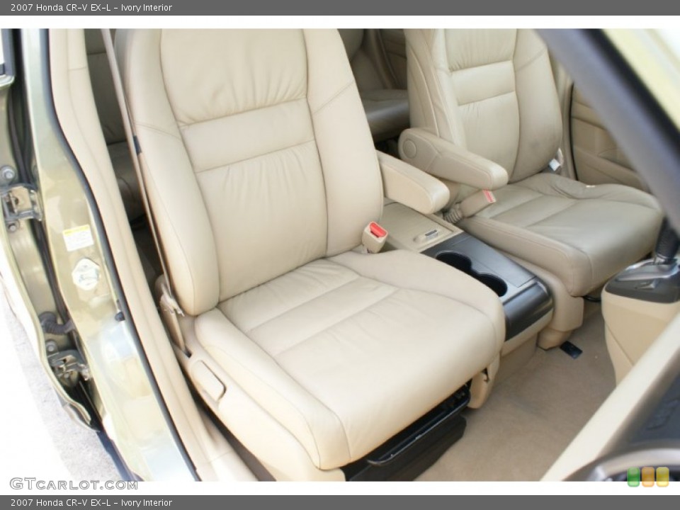Ivory Interior Front Seat for the 2007 Honda CR-V EX-L #94764832