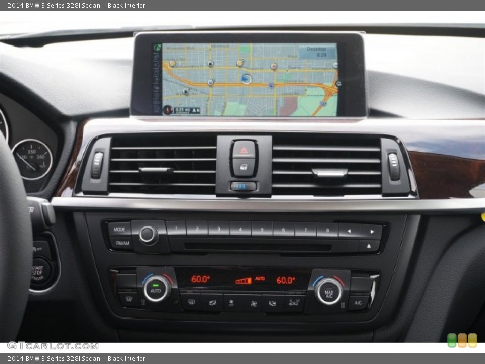 Black Interior Controls for the 2014 BMW 3 Series 328i Sedan #94767268