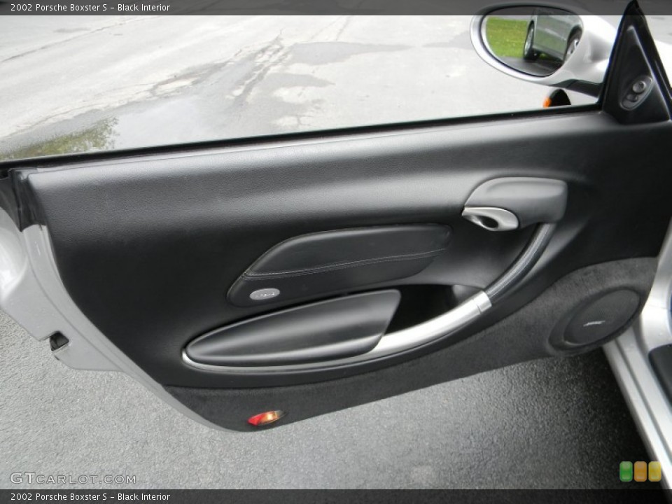 Black Interior Door Panel for the 2002 Porsche Boxster S #94767319