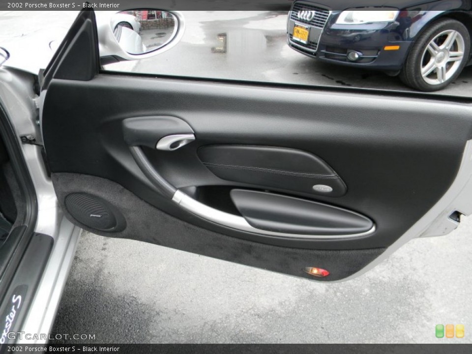Black Interior Door Panel for the 2002 Porsche Boxster S #94767331