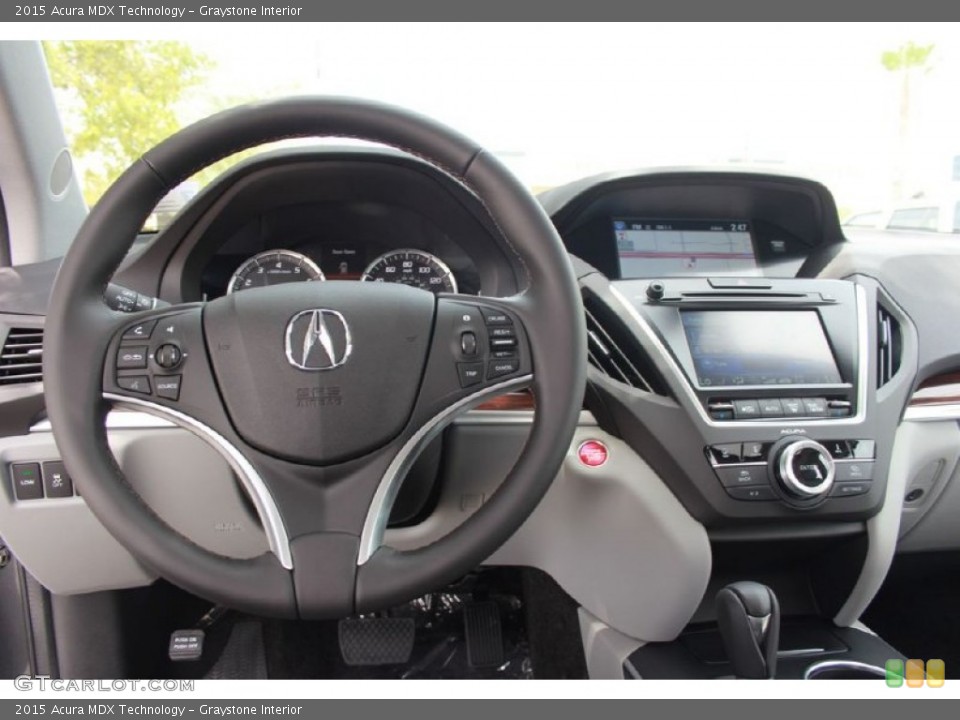 Graystone Interior Dashboard for the 2015 Acura MDX Technology #94768689