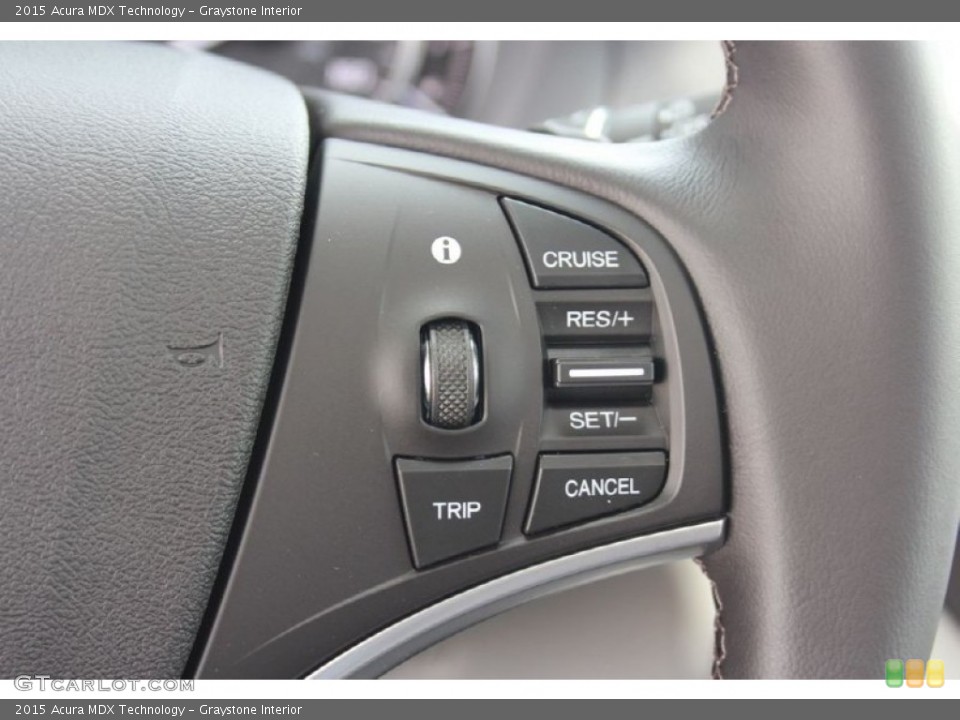 Graystone Interior Controls for the 2015 Acura MDX Technology #94768747