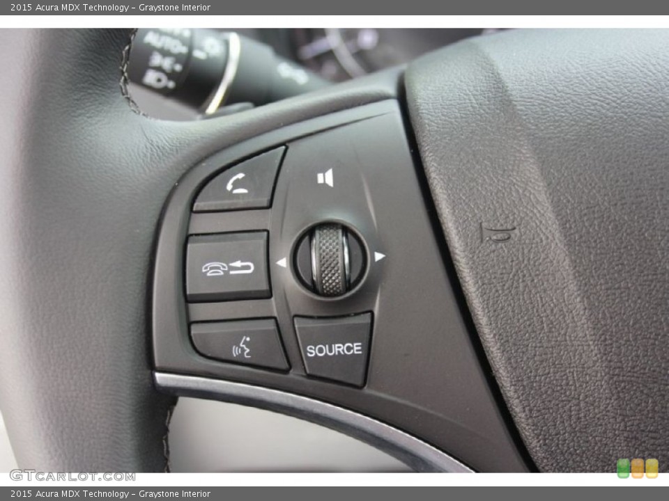 Graystone Interior Controls for the 2015 Acura MDX Technology #94768759