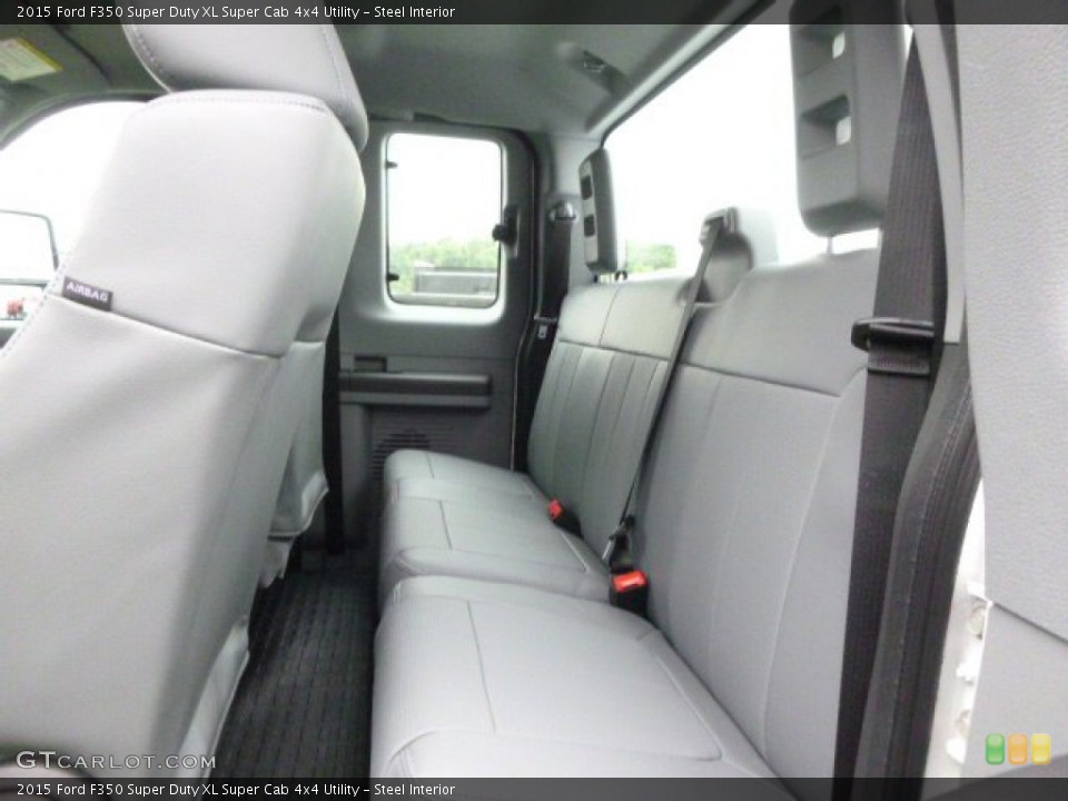 Steel Interior Rear Seat for the 2015 Ford F350 Super Duty XL Super Cab 4x4 Utility #94776213