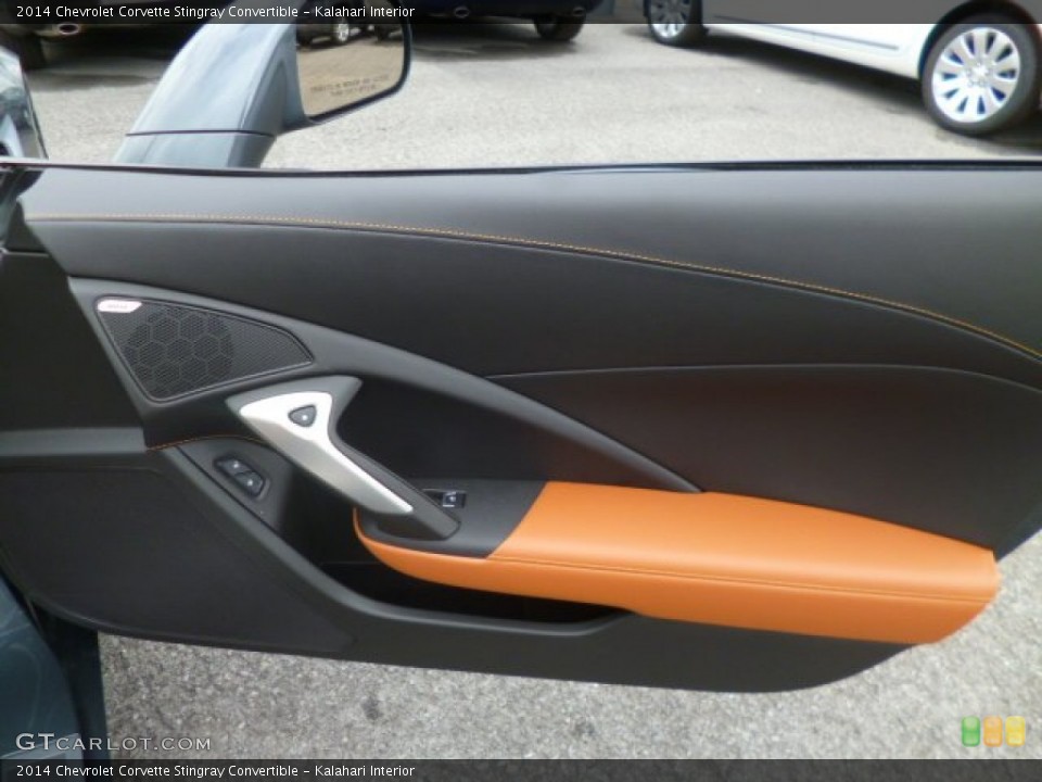 Kalahari Interior Door Panel for the 2014 Chevrolet Corvette Stingray Convertible #94779429