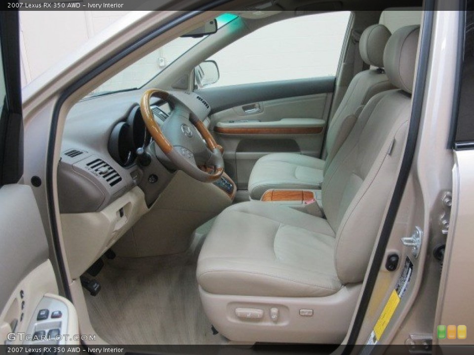 Ivory Interior Photo for the 2007 Lexus RX 350 AWD #94779660
