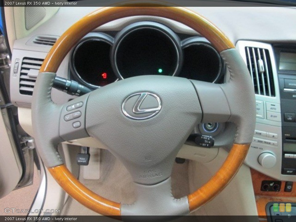 Ivory Interior Steering Wheel for the 2007 Lexus RX 350 AWD #94779957