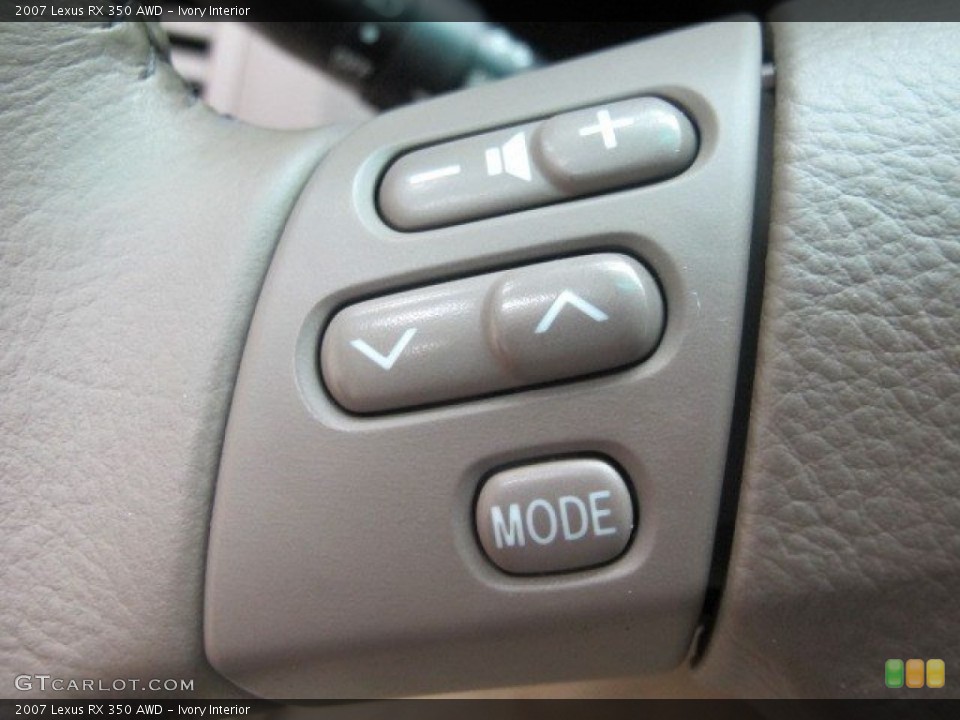 Ivory Interior Controls for the 2007 Lexus RX 350 AWD #94779973