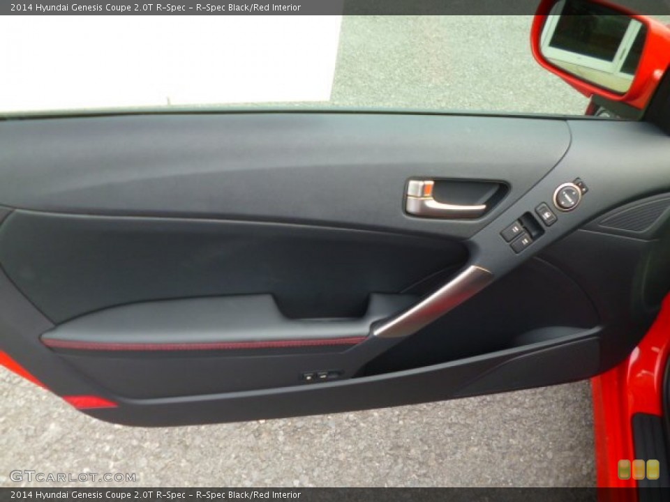R-Spec Black/Red Interior Door Panel for the 2014 Hyundai Genesis Coupe 2.0T R-Spec #94781478