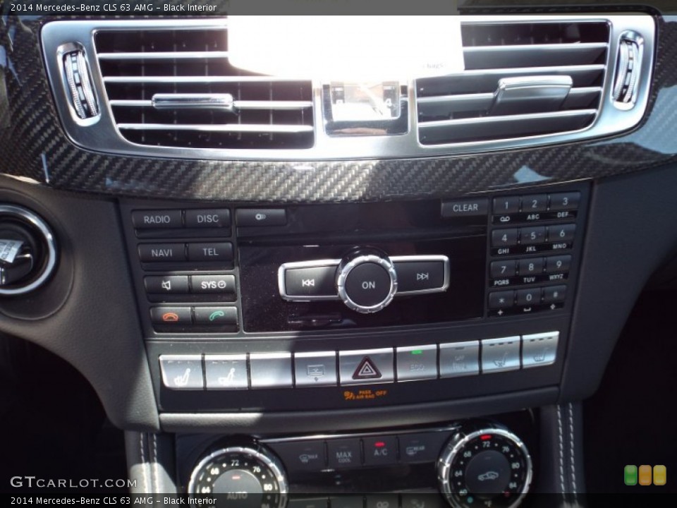 Black Interior Controls for the 2014 Mercedes-Benz CLS 63 AMG #94781946