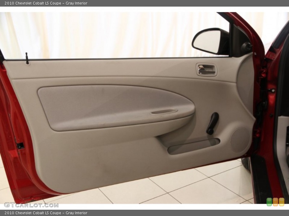 Gray Interior Door Panel for the 2010 Chevrolet Cobalt LS Coupe #94781958